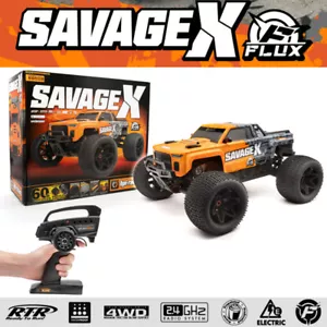 NEW HPI 160101 Savage X FLUX V2 1/8th 4WD Brushless Monster Truck FREE US SHIP - Picture 1 of 7