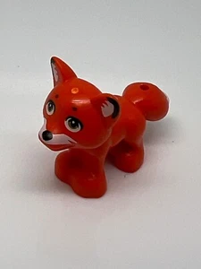 Lego Dog Friends, Tier rötlich orange Fuchs #11 - Bild 1 von 2