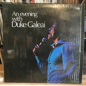[WORLD]~[AMERICA (HAWAII) ]~EXC/VG+ LP~DUKE GALEAI~An Evening With Duke Galeai~ - Picture 1 of 5