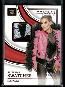 2023 Immaculate WWE Natalya #SM-NTL Superstar Swatches Red /25 - Bild 1 von 2