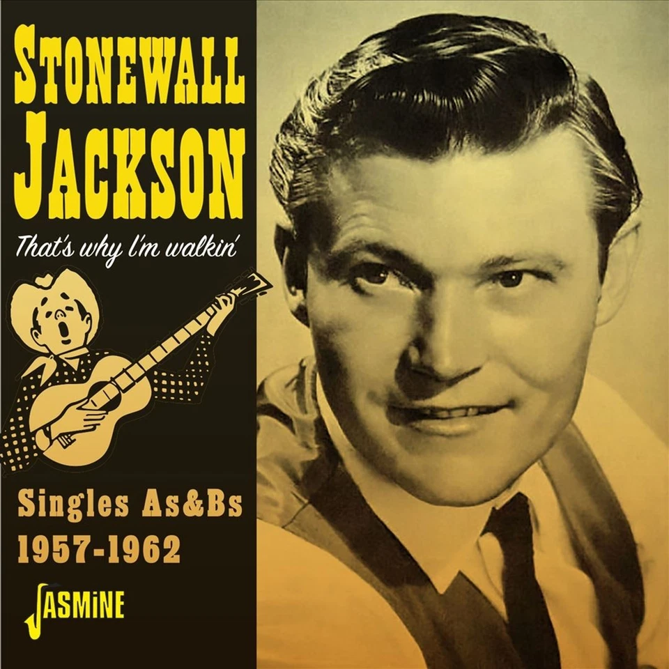 STONEWALL JACKSON THAT'S WHY I'M WALKIN': SINGLES AS & BS 1957-1962 NEW CD Foto 1 de 1