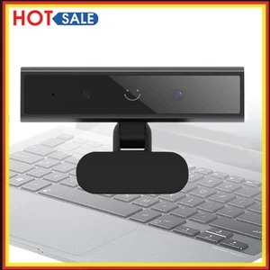 Gesichtserkennungs-Webcam HD 1080P 2MP USB-Webcam für Windows 10/11 (Schwarz) - Afbeelding 1 van 12