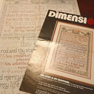 Dimensions Cross Stitch Chart Pattern Collection Vintage Embroidery - Picture 1 of 9