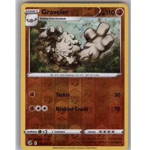 Graveler Reverse Holo Uncommon SWSH08: Fusion Strike 136/264 NM - Picture 1 of 2