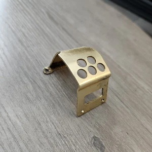 Vintage Option House Gold Aluminum Motor Guard for Kyosho Javelin Optima W-0101 - Picture 1 of 11