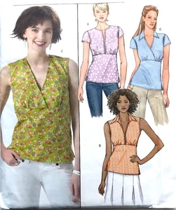 BUTTERICK B4549 - Misses Tops sewing pattern (Sizes 8-14) - Picture 1 of 5