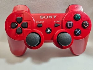 HEAVY WEAR Sony Playstation 3 PS3 Sixaxis DualShock Controller Rot CECHZC2U - Bild 1 von 13