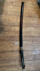 Japanese Samurai Katana, Buddha Tsuba, Hand Forged 1045 Carbon Steel Sword - Picture 1 of 6