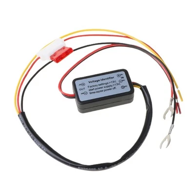 Car LED Daytime Running Light Relay Harness DRL ControlL ON/OFF Automatic - Image 1 of 4