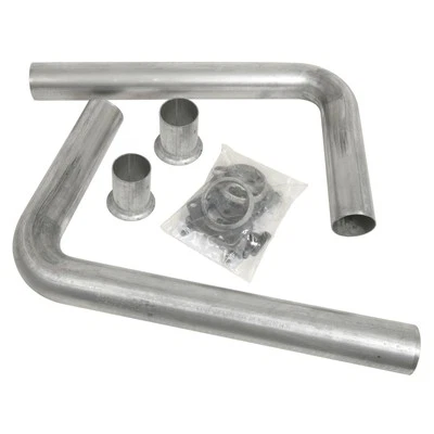 Summit Racing 670180 Exhaust Downpipes Mild Steel Aluminized 2.5in Dia For SUM-G - Imagem 1 de 3