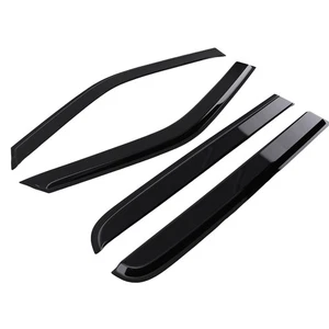 4pc Window Visors Rain Guards for Ford F-150 Crew Cab 2015-2020 Wind Deflectors - Picture 1 of 11