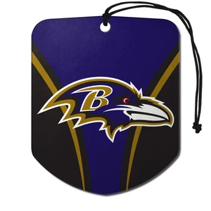 Baltimore Ravens Lufterfrischer Schild Design 2er Pack - Bild 1 von 1