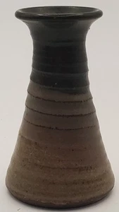 Vintage Sommerville Pottery Two-tone Bud Vase Candle Holder - Picture 1 of 4