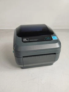 Zebra GX420D Direct Thermal Desktop Label Printer GX-420D USB Serial - Picture 1 of 8