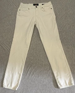 *LUCKY BRAND* Girl's Cute White Denim 5 pocket Jeggings By Lucky Brand, Size 14 - Picture 1 of 6