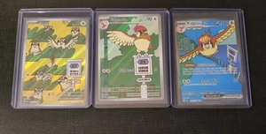 Pidgey & Pidgeotto & Pidgeot EX 225/197 Ilustración Casi Nuevo Pokemon Obsidiana Set - Imagen 1 de 10