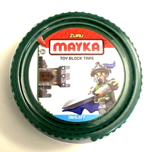 Zuru Mayka Spielzeug Block Band für LEGO & Bausteine 2M/6,5 Fuß grün - Bild 1 von 2