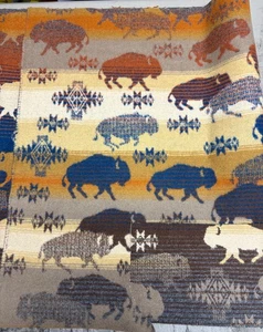 Heavyweight Wool Genuine Pendleton Wool Fabric Heavyweight Remnant 48x20 - Picture 1 of 4