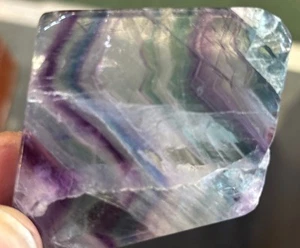 A Grade Rainbow Fluorite Slab  - Picture 1 of 6