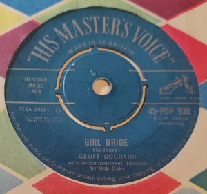GEOFF GODDARD - 1961 - "GIRL BRIDE" - 7" SINGLE *JOE MEEK* - *VG* - Bild 1 von 4