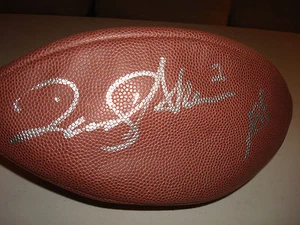 David Akers Andy Lee Signed Official Size Wilson Football PSA DNA PSA/DNA COA a - Picture 1 of 7