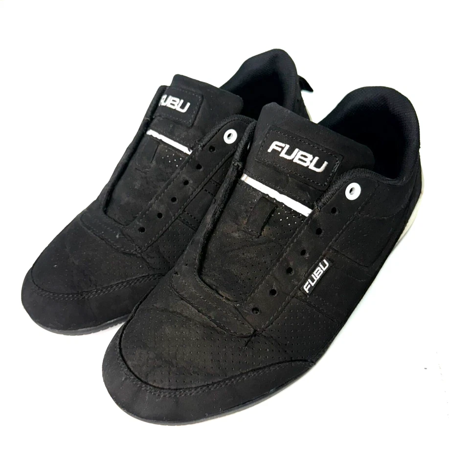 Fubu Kole II Womens Sneaker US 7 Black Memory Foam Lace Up Athletic Leisure - Image 1 of 4
