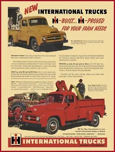 1953 International Pickup Trucks NEW Metal Sign: Models R-110 & R-120 Pictured - Picture 1 of 1