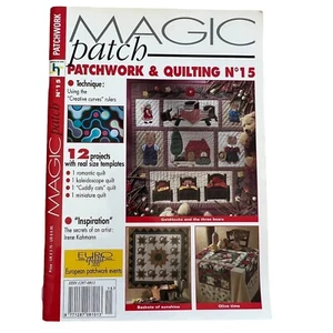 Magic Patch Patchwork and Quilting No. 15 Paperback Magazine - Picture 1 of 5