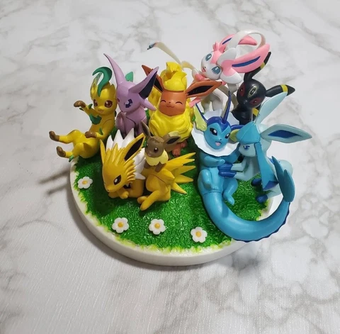 Pokemon Mega House G.E.M. EX series Eevee Umbreon Espeon Revolutions Figure box Cover