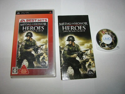 Medal of Honor Heroes EA Best Playstation Portable PSP Japan import US Seller - Image 1 of 2
