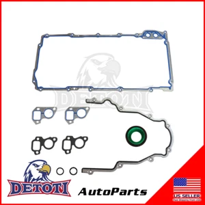 Oil Pan Timing Cover Gasket Kit for 07-13 Buick Cadillac GMC 5.3 6.0 6.2L - Foto 1 di 8