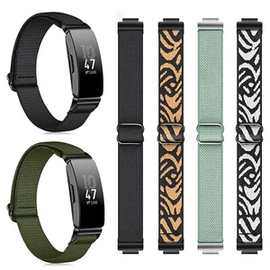 Elastic Band For Fitbit Inspire 2/Inspire HR Adjustable Stretchy Nylon Loop Stra - Picture 1 of 11
