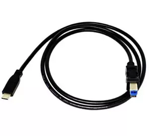 Cable escáner impresora macho USB3.1 tipo C (USB-C) a USB3.0 tipo B (USB-B) - Imagen 1 de 7