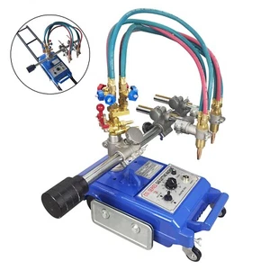 CG1-100C 110V Straight Line Track Gas Cutting Machine Propane/Acetylene Tip - Picture 1 of 24