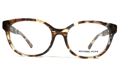 Monturas de gafas Michael Kors MK 4032 Rania III 3169 Tortuga redondas 51-17-135 Foto 1 de 4