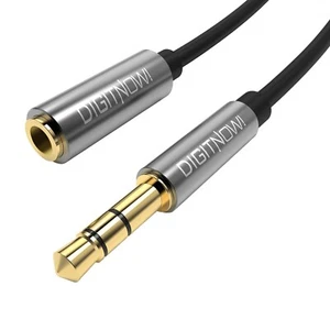 Headphone Extension Cable,3.5mm TRS Male to Female Stereo Extension Cord Adapter - Picture 1 of 7