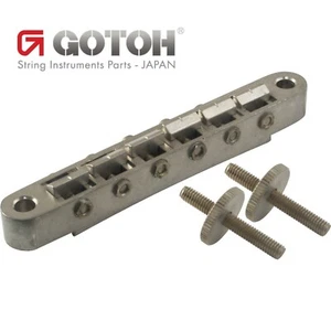 NEW Gotoh GE104B RELIC ABR-1 Tunematic Bridge w/ M4 Threaded Posts - AGED NICKEL - Picture 1 of 3