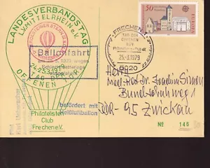 902043/ BALLONPOST BUND FRECHEN 1979 - Bild 1 von 1
