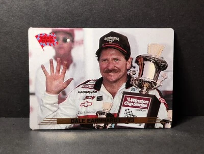 1993 Action Packed Back In Black #126 DALE EARNHARDT Braille Back NASCAR  - Image 1 of 3