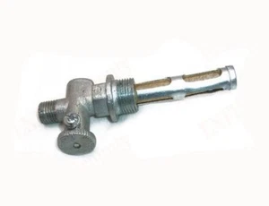 1/4 " X 3/8 " Carburant Robinet Piston Type Pour Norton BSA Ajs Triumph S2u - Photo 1/6