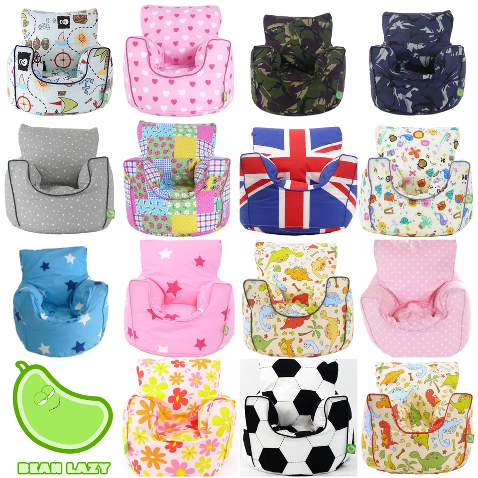 Toddler / Teen Size Character Bean Bag Chair / Seat with Beans By Bean Lazy - Image 1 of 1