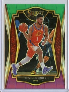2020-21 Select Prizms grün weiß lila #121 Devin Booker - Bild 1 von 1