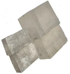 Island Spar Calcit Rhomboiden - 2,2 lbs - Bulk 1 kg Lot - weiß - Bild 1 von 2