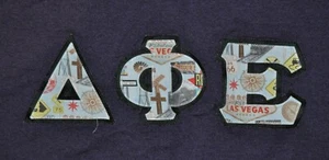 t-shirt xlarge delta phi epsilon sorority las vegas 23.5 inches pit to pit - Picture 1 of 3