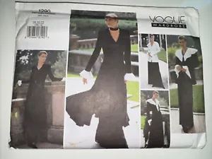 VOGUE 1290 Size 18 - 22 Women's Jacket, Dress, Top  & Pants Very Gothic, UNUSED - Picture 1 of 3