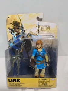 The Legend Of Zelda Breath Of The Wild Link 4" Fig Soldier's Broadsword Box DMG - Bild 1 von 7