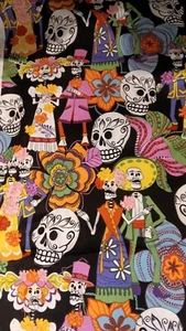 2007 Alexander Henry Fabrics Collection "los novios" 2007 39" x 43" De Leon - Picture 1 of 10
