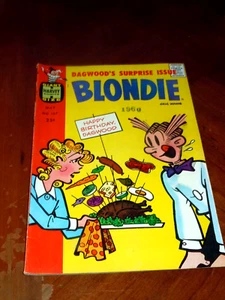 BLONDIE COMICS #137 (HARVEY 1960) VF (8.0) cond. 80 Page GIANT ISSUE. - Picture 1 of 6