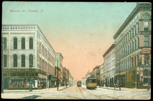 MONROE ST. - TOLEDO, OHIO POSTAL - Imagen 1 de 1