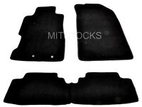 Nylon Carpet Black CFMBX1HD9211 Coverking Custom Fit Front and Rear Floor Mats for Select Honda Civic Models 
